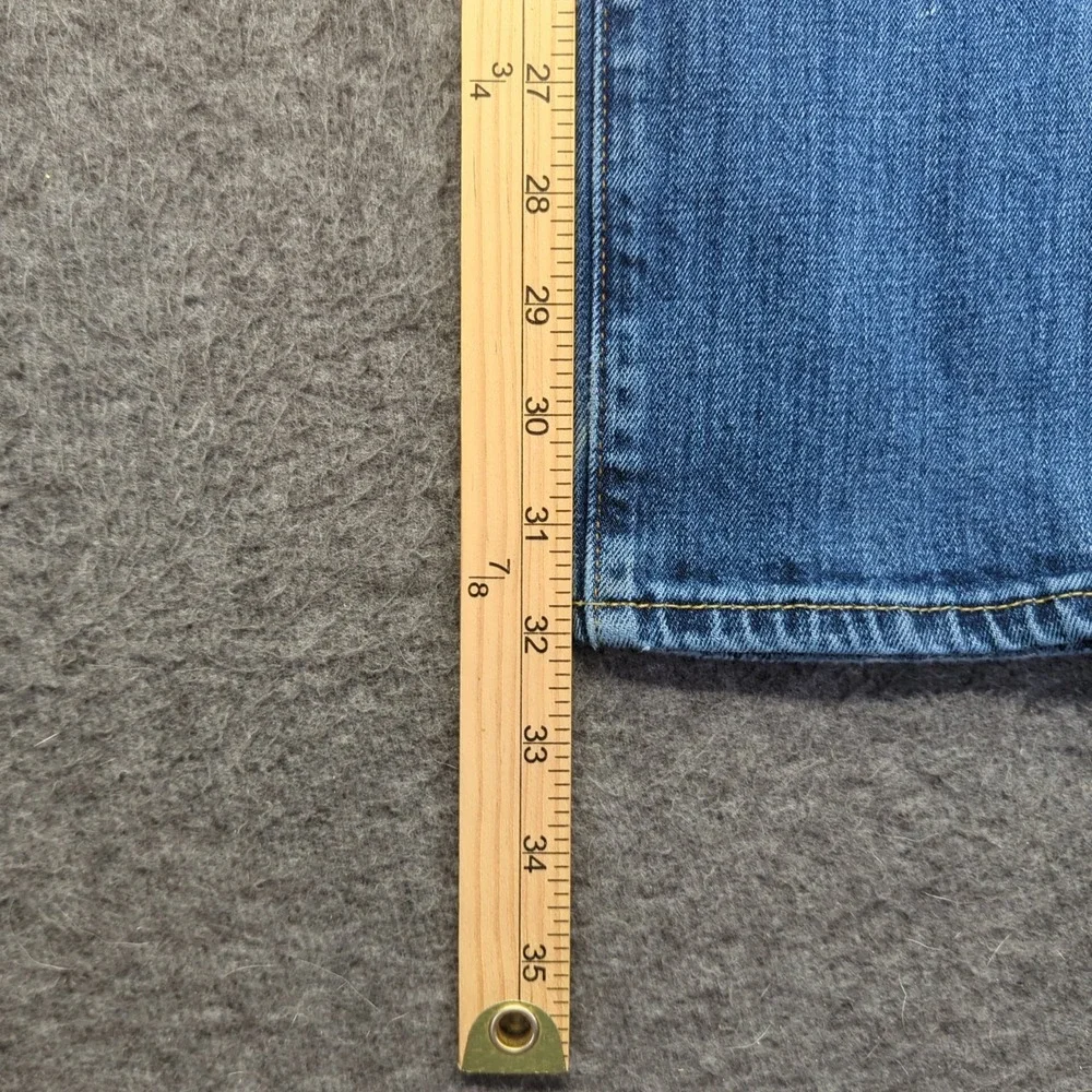 Abercrombie Fitch Jeans Mens 30x32 Blue Skinny Button Fly Casual Faded